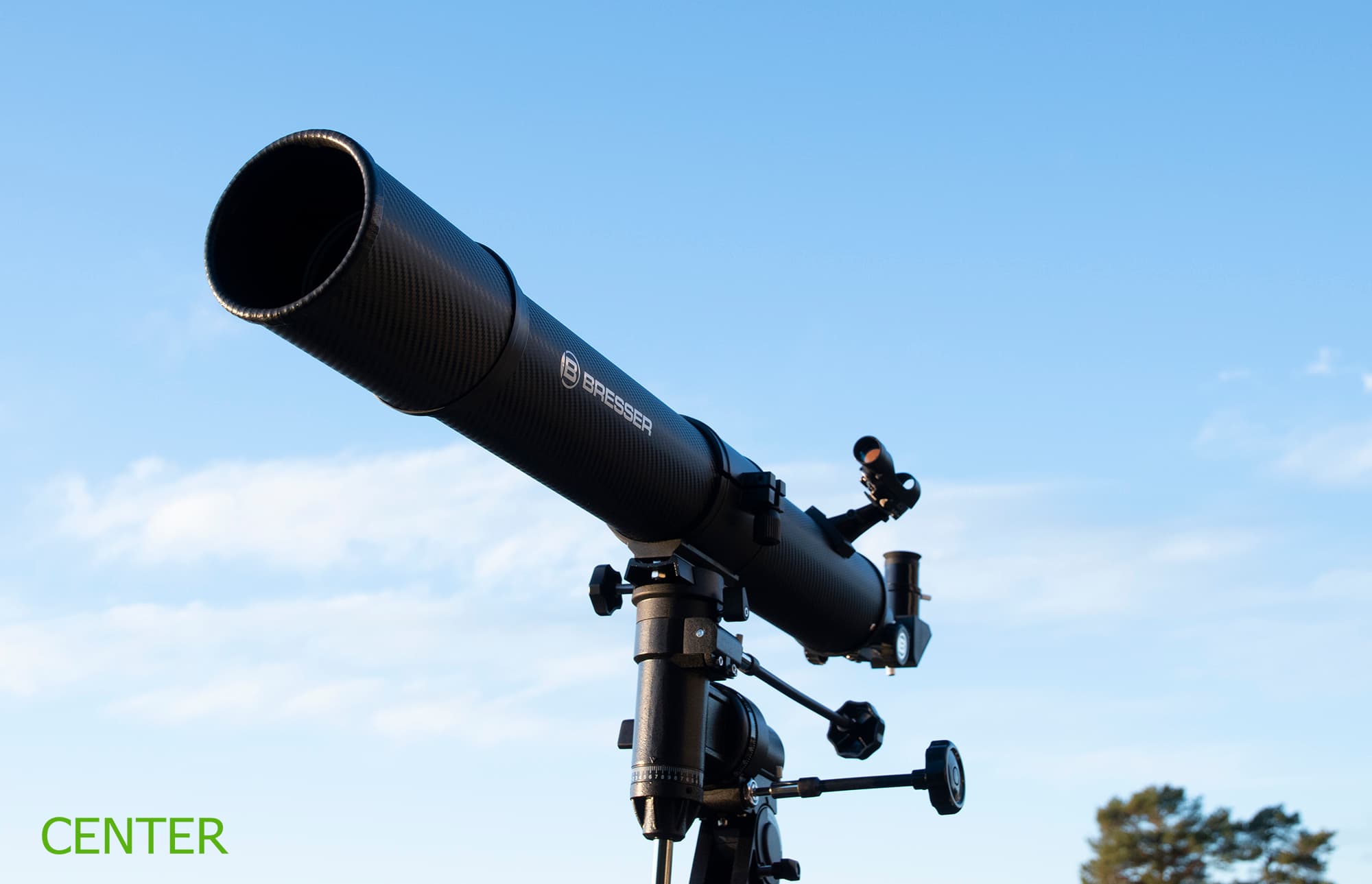 Bresser Quasar 80/900 Refraktor Teleskop med EQ3 Stativ
