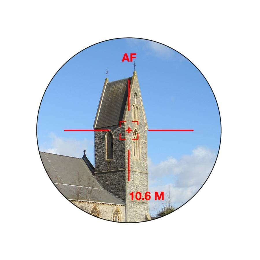 Bresser 6×24 Vanntett Laser Rangefinder, 800m LiveView