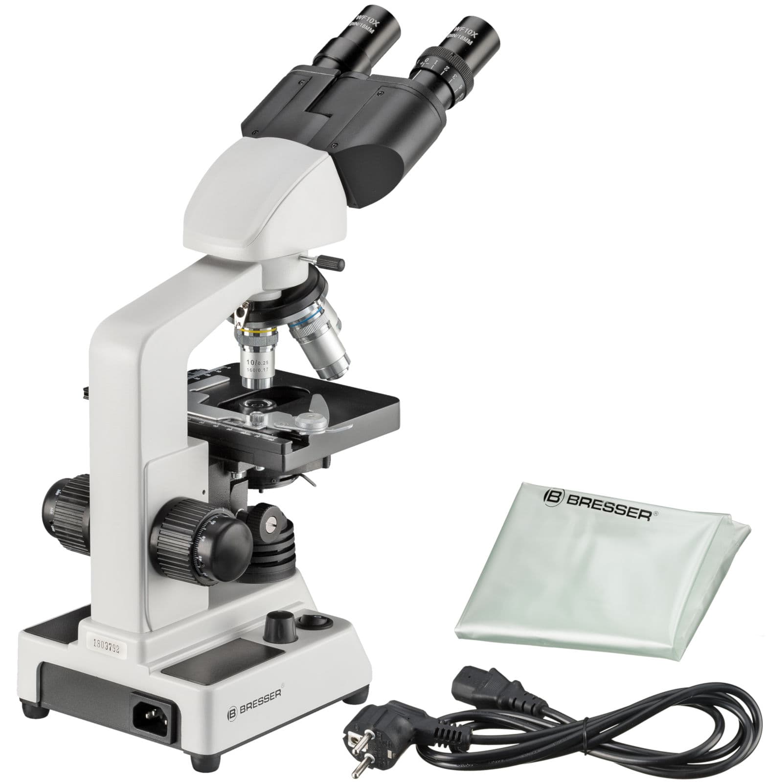 Bresser Researcher Bino Mikroskop 40x-1000x med Full HD Kamera