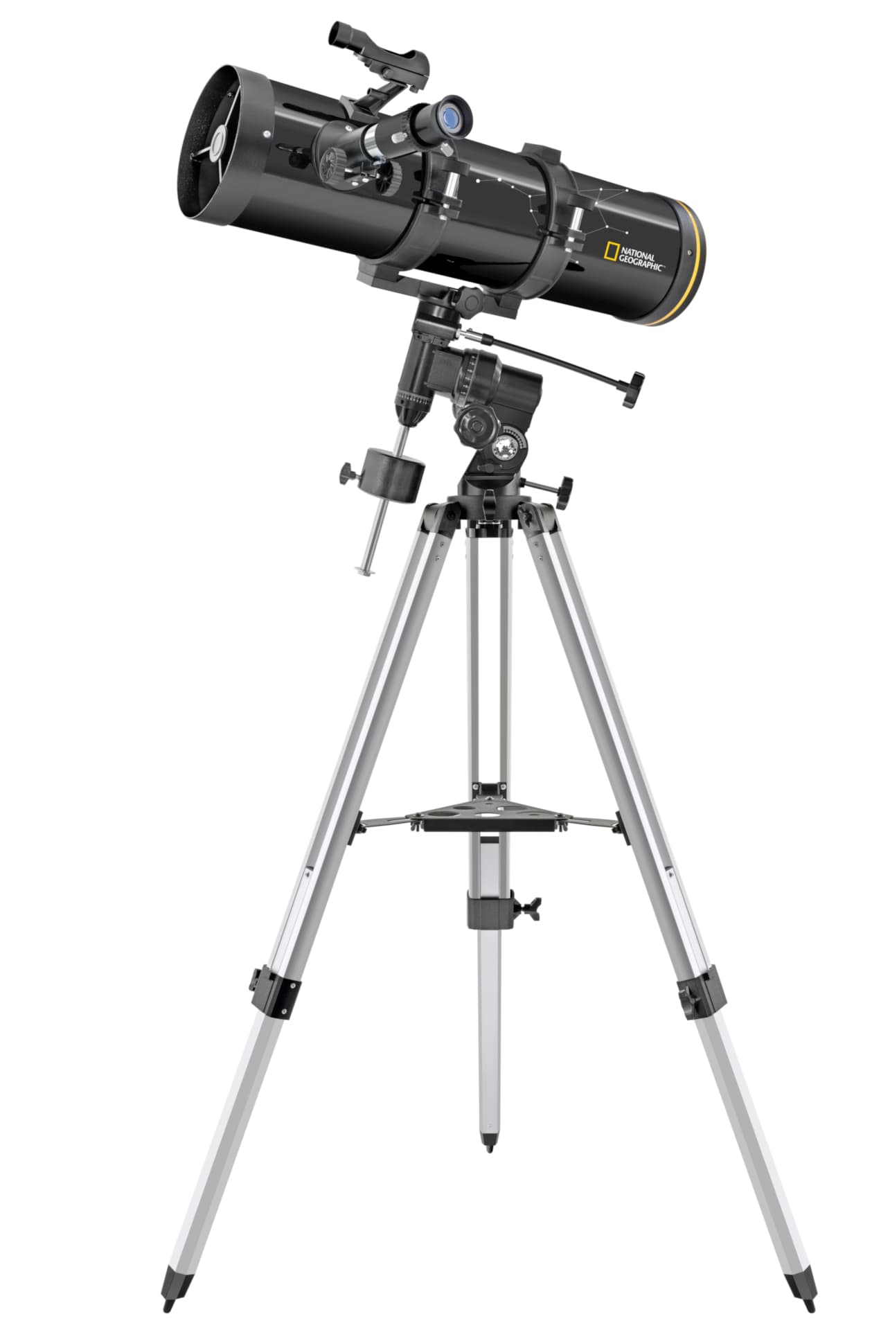 NATIONAL GEOGRAPHIC Newton Reflektor Teleskop 130/650 med Stabilisert Stativ