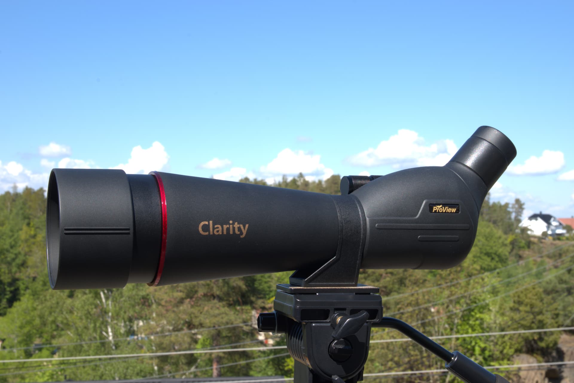 ProView 20-60×80 Clarity Utsiktsteleskop, Vanntett | inkludert bordstativ