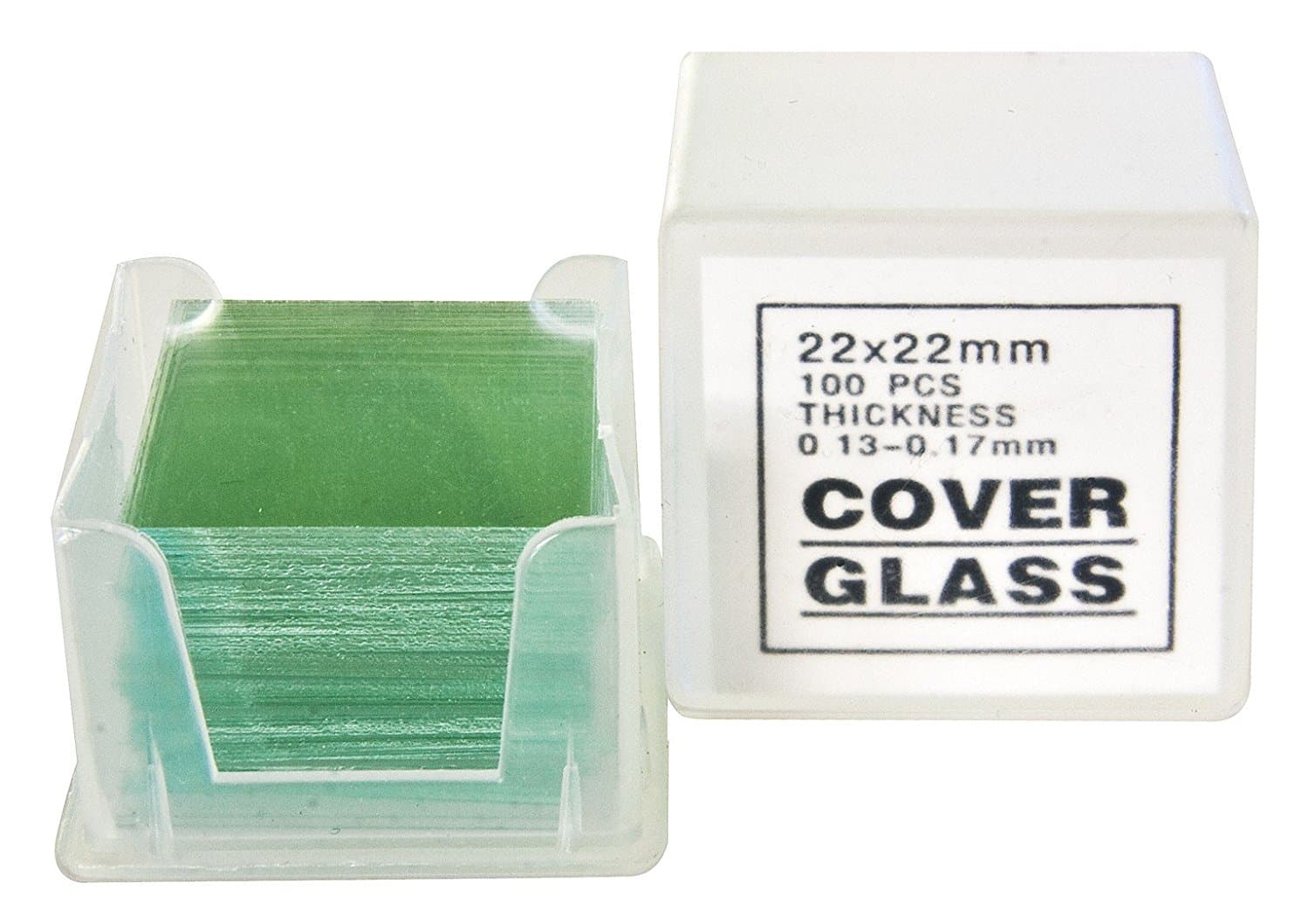 Bresser Cover Slips 100 pieces.22x22mm